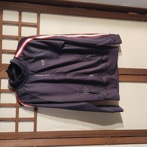 Hollister Navy Track Jacket Sz M